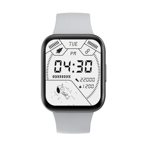 Image of AireeZ P25 Smart Fitness Watch with 1.70” HD Curved Display, Long Battery, Slim Premium Design, Steps & Sleep Tracking, 