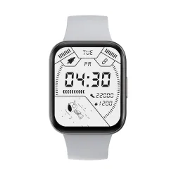 AireeZ P25 Smart Fitness Watch with 1.70” HD Curved Display, Long Battery, Slim Premium Design, Steps & Sleep Tracking, 