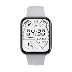 AireeZ P25 Smart Fitness Watch with 1.70” HD Curved Display, Long Battery, Slim Premium Design, Steps & Sleep Tracking, HR-BP-SpO2 Monitoring, Multiple Sports Modes, IP68 Rated Waterproof (G...