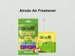 AIRODO Air Freshener Power Pocket Gel | Luxury Fragrance Booster | Assorted Mix Scents Refill (5 x 10 g)