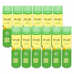 AIRODO Citrus Air Freshener Spray Pack of 12