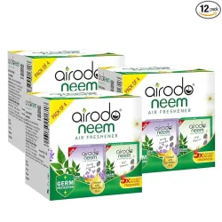 AIRODO Neem Bathroom Air Freshener (12 x 50g)