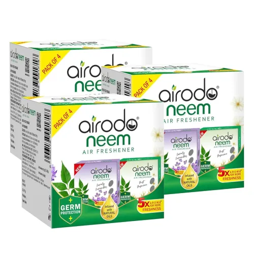 Image of AIRODO Neem Bathroom Air Freshener (12 x 72g)