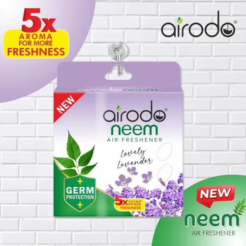 Image of AIRODO Neem Bathroom Air Freshener Blocks (4 x 50g)