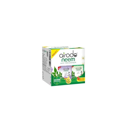 Image of AIRODO Neem Bathroom Air Freshener (4 x 50g)