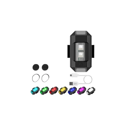 Image of Airplane Light Waterproof Universal Warning Signal Blinker Led Strobe Rechargeable Safety Light