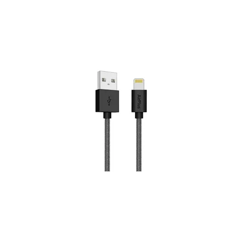 Image of AirPlus AX-905 Lightning USB Cable Black
