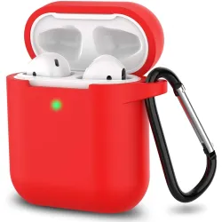 AirPods 1 & 2 Case Cover Soft Silicone Protective Case for Apple AirPods 1 & 2