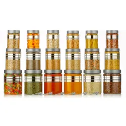Airtight Plastic Pet Storage Jar 