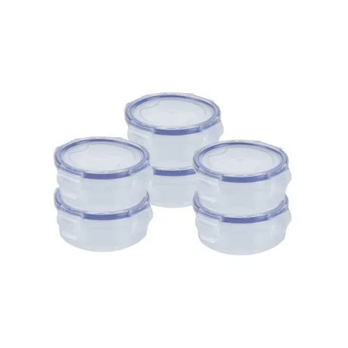 Image of Clip and Lock Fridge Airtight Plastic Storage Container