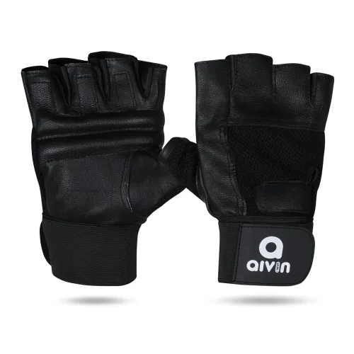 Image of Aivin Elite Gym & Fitness Black Gloves