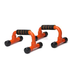 AIVIN Pro-Active Curved Push-Up Bar Home Gym Equipment for Men & Women for Training, Exercise Push up Stand Gym Accessories Home Use for Chest, Pushup Anti-Slip Push Ups Stand (Orange)