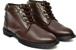 AIZA TRADERS Boots For Men  (Brown , 7)
