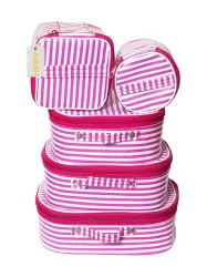 Ajabh High Quality Multipurpose Set Of 5 Pc Cosmetic Storage Box Vanity Box