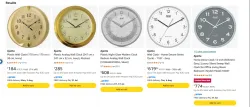 Ajanta Analog Wall Clock Starting @ ₹184