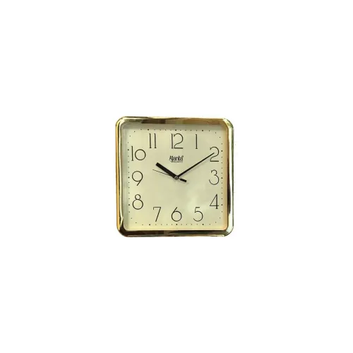 Image of Ajanta Designer Plastic Small Square Battery Operated Wall Clock 