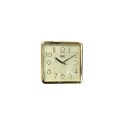 Ajanta Designer Plastic Small Square Battery Operated Wall Clock 