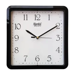 Ajanta Plastic Abstract Analog Wall Clock