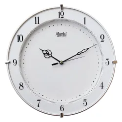 Ajanta Plastic Step Movement Round Wall Clock 