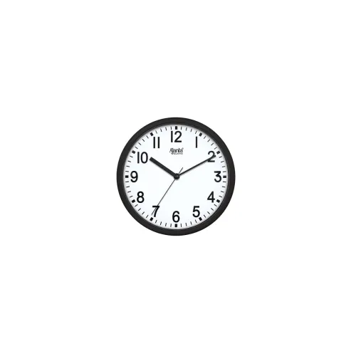 Image of Ajanta Plastic Wall Clock, 22.7cm X 22.7cm