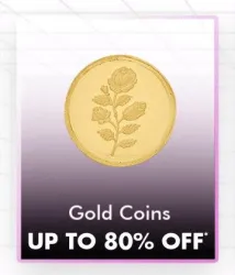 Ajio Gold Coins : up to 80% Off