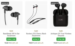 Ajio Loot: Upto 89% Off On Earbuds & Neckband