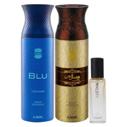 Ajmal Blu Homme & Wisal Dhahab Deo