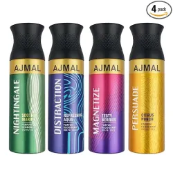 AJMAL Deo Combo Pack (4 x 200ml)