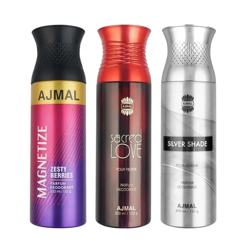 Image of Ajmal Deodorant Combo (3 × 200 ml)