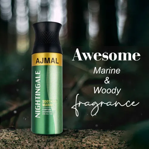 Image of Ajmal Nightingale Marine Woody Deo Spray (200ml)