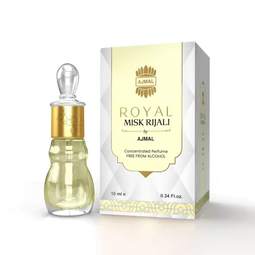 Image of Ajmal Royal Misk Rijali Unisex Attar 10ml