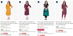 AK Fashion Kurti Starting at ₹99