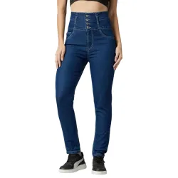 AKA CHIC Womens Regular Rise Skinny Jeans