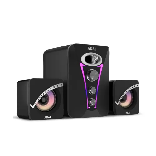 Image of AKAI Zest MS2222 22W 2.1 Channel Wired Gaming Speaker