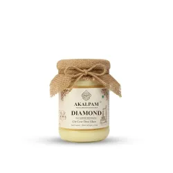 Akalpam Ghee Pure A2 Gir Cow Ghee (500ML) | Traditional Bilona Method | Grass-Fed Desi Cow Ghee | Healthy & Natural | Gl