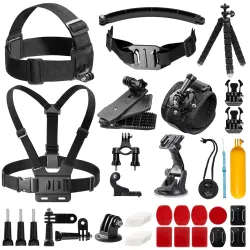 AKASO Outdoor Sports Action Camera Accessories Kit for Gopro Hero Session AKASO EK7000 CAMPARK Go Pro Hero 5 in Swimming