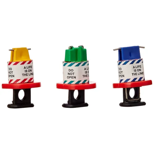 Image of Pin In Pin Out AK-CBL3 Wide Circuit Breaker Lockout (Set of 3)