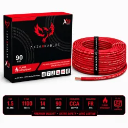 AKIA KABLES 1 sq/mm PVC Insulated CCA Copper Wire