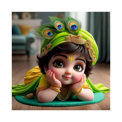 Image of Akki Wold Green Cute Kanha