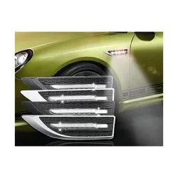 Aksmit Car Side Fender Light with 3 Colour Led Indicator Light