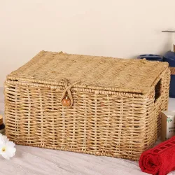Akway Bamboo Storage Basket (Pack of 1)