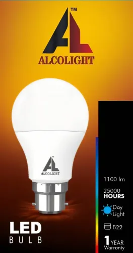 Image of ALCOLIGHT 5W Eye-Safe Round LED Bulb