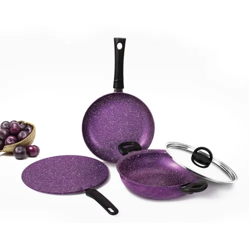 Image of Alda Non Stick Cookware Set 4-Piece