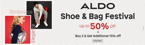 Image of ALDO Shoe& Bag Festival : Up To 50% off + Extra 5% off 