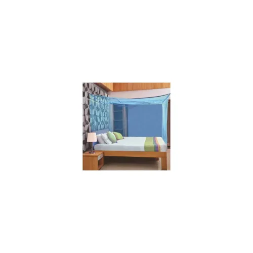 Image of Alements Blue Mosquito Net Single/Double Bed