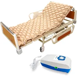 Alexera Health Care Airbed for Bed Sores in Patients Air Matteress with pump for bed sores