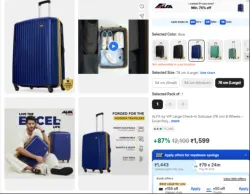 ALFA by VIP Large Check-in Suitcase