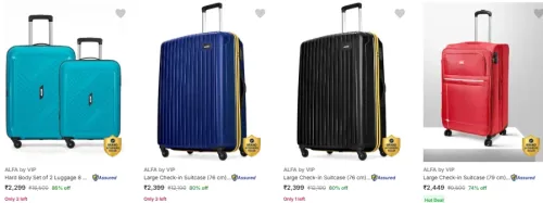 Image of Alfa by vip Luggage Upto 86% Diiscount