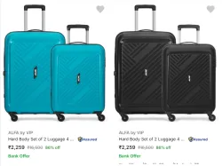 Alfa by VIP Suitcases [Pack of 2] @ Starting ₹2259