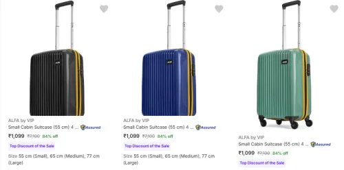 Image of ALFA by VIP Suitcase @ Starting ₹1099